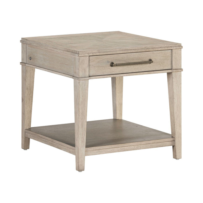 New Haven - End Table - Sanctuary White – End Tables by Liberty Furniture at Furniture Wholesale Plus , Nashville furniture store