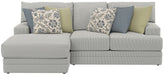 Stockbridge - Sectional With Comfort Coil Seating And 9 Accent Pillows Included – Stationary Sectionals by Jackson at Furniture Wholesale Plus , Nashville furniture store
