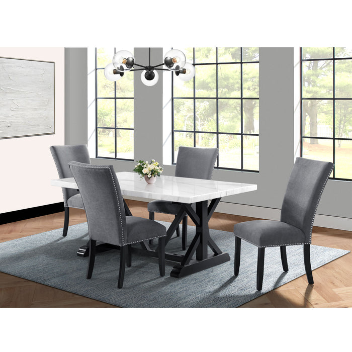 Tuscany - Marble Dining Table – Dining Tables by Elements International at Furniture Wholesale Plus , Nashville furniture store