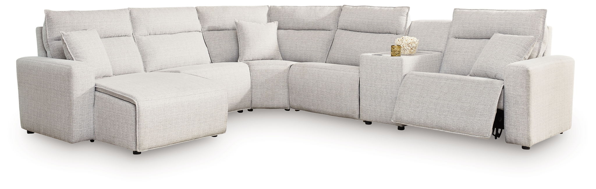Modmax II - Reclining Sectional - Stone – Reclining Sectionals by Signature Design by Ashley® at Furniture Wholesale Plus , Nashville furniture store