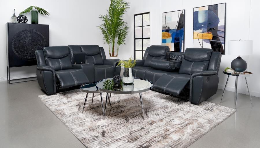 Sloane - Upholstered Reclining Sofa Set – Reclining Sofas & Loveseats by Coaster Fine Furniture at Furniture Wholesale Plus , Nashville furniture store