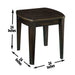 Diletta - Game End Table - Brown – End Tables by Steve Silver Furniture at Furniture Wholesale Plus , Nashville furniture store