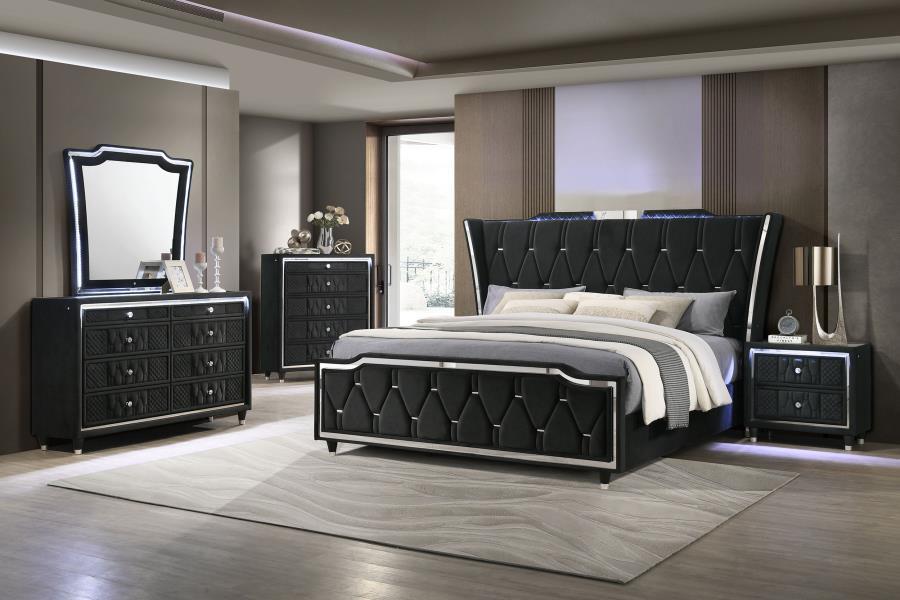 Lorient - Bedroom Set – 4 Piece Bedroom Sets by Coaster Fine Furniture at Furniture Wholesale Plus , Nashville furniture store