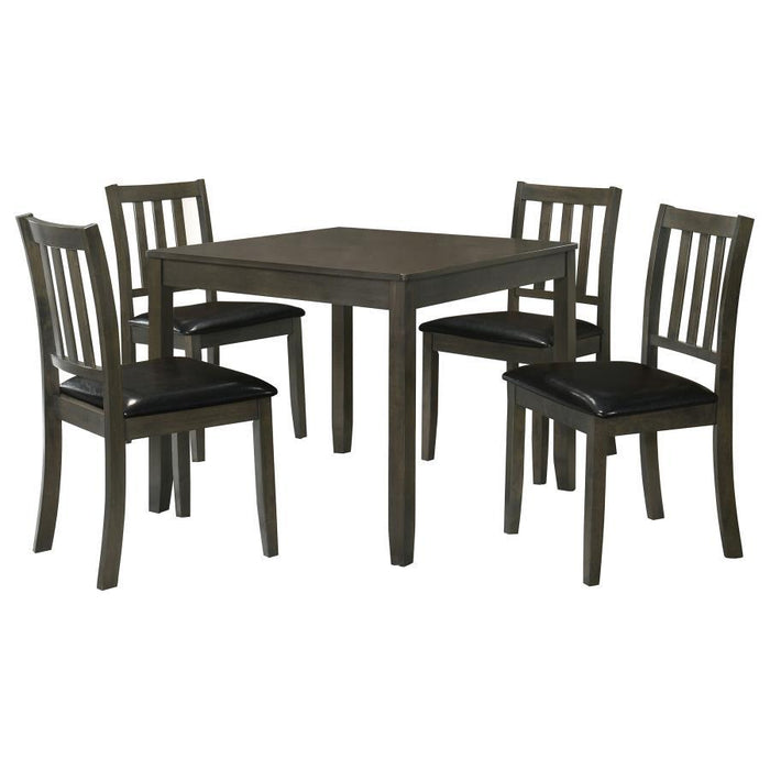 Parkwood - Square Dining Table Set – 5 Piece Dining Room Sets by Coaster Fine Furniture at Furniture Wholesale Plus , Nashville furniture store