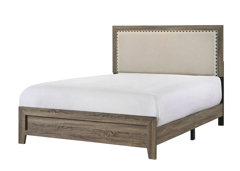 Millie - Upholstery Bed One Box – Upholstered Beds by Crown Mark at Furniture Wholesale Plus , Nashville furniture store