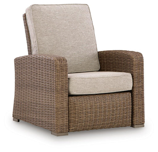 Laguna Heights - Recliner - Beige – Arm Chairs by Signature Design by Ashley® at Furniture Wholesale Plus , Nashville furniture store