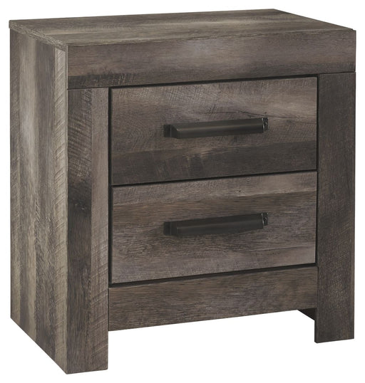 Wynnlow - Two Drawer Night Stand - Gray – Accent Nightstands by Signature Design by Ashley® at Furniture Wholesale Plus , Nashville furniture store
