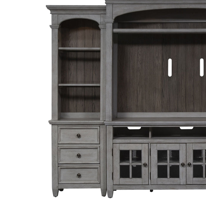 Heartland - Left Pier - Antique White / Tobacco Tops – Piers by Liberty Furniture at Furniture Wholesale Plus , Nashville furniture store