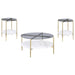 Jonelle - Round Coffee Table Set – Table Sets by Coaster Fine Furniture at Furniture Wholesale Plus , Nashville furniture store