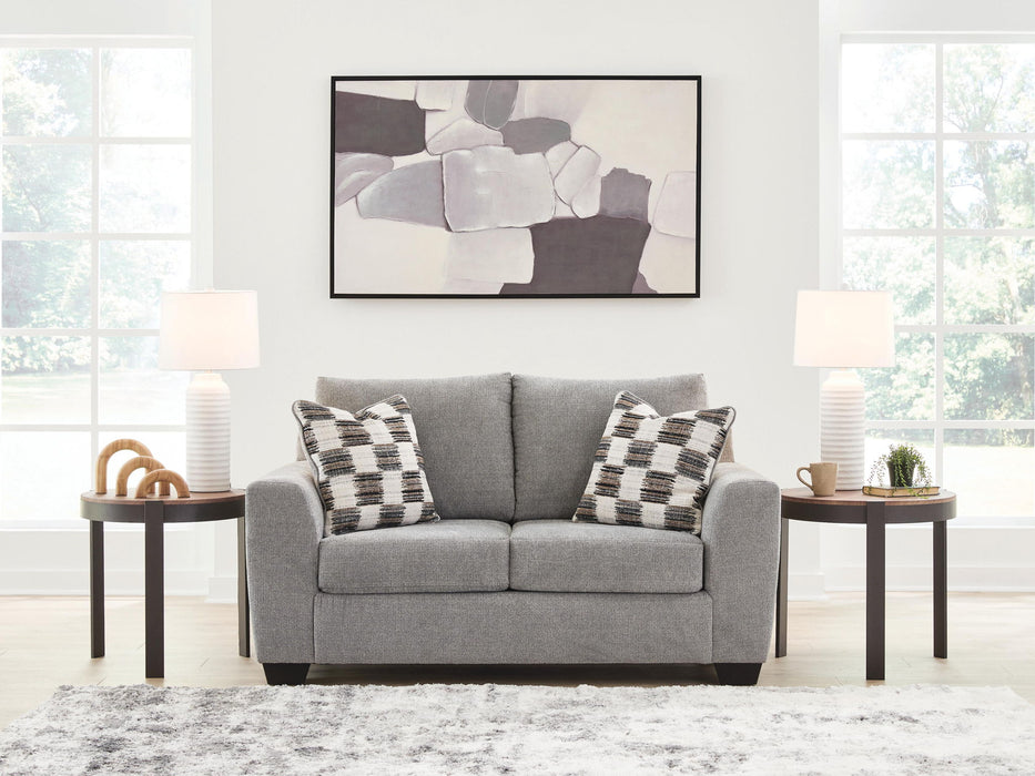Loreo - Loveseat – Stationary Loveseats by Benchcraft® at Furniture Wholesale Plus , Nashville furniture store