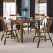 Creations - 5 Piece Drop Leaf Set - Dark Brown – 5 Piece Dining Room Sets by Liberty Furniture at Furniture Wholesale Plus , Nashville furniture store