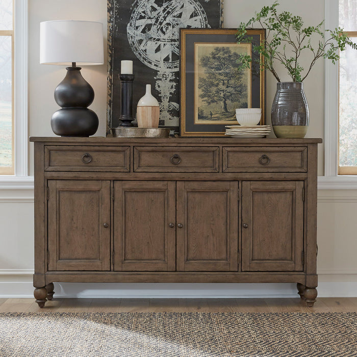 Americana Farmhouse - Hall Buffet – Buffets by Liberty Furniture at Furniture Wholesale Plus , Nashville furniture store