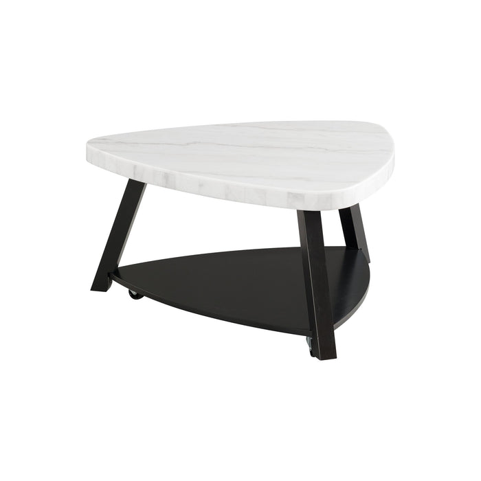 Trinity - Marble Top Table – Coffee Tables by Elements International at Furniture Wholesale Plus , Nashville furniture store