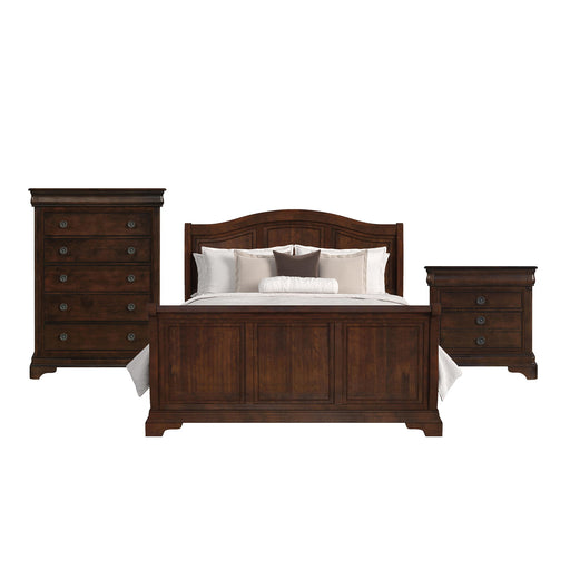 Cameron - Sleigh Bedroom Set – 3 Piece Bedroom Sets by Elements International at Furniture Wholesale Plus , Nashville furniture store