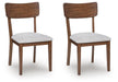 Tameride - Dining Upholstered Side Chair (Set of 2) - Brown – Chair Sets by Signature Design by Ashley® at Furniture Wholesale Plus , Nashville furniture store