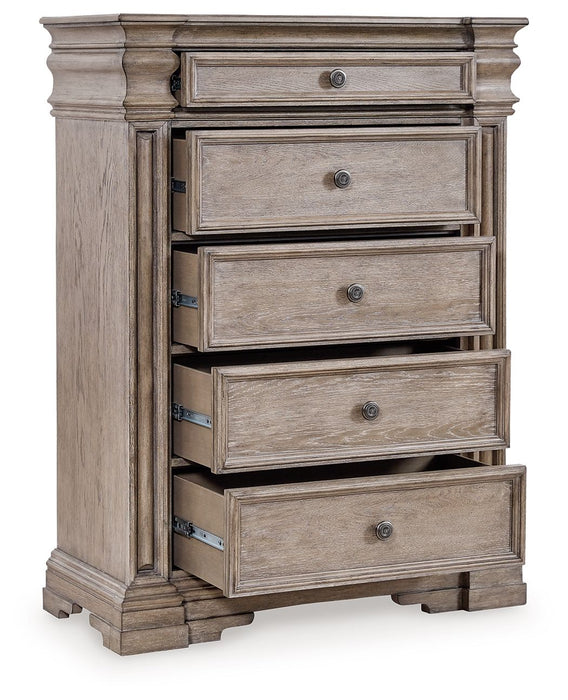 Blairhurst - Five Drawer Chest - Light Grayish Brown – Accent Chests by Signature Design by Ashley® at Furniture Wholesale Plus , Nashville furniture store