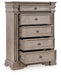 Blairhurst - Five Drawer Chest - Light Grayish Brown – Accent Chests by Signature Design by Ashley® at Furniture Wholesale Plus , Nashville furniture store