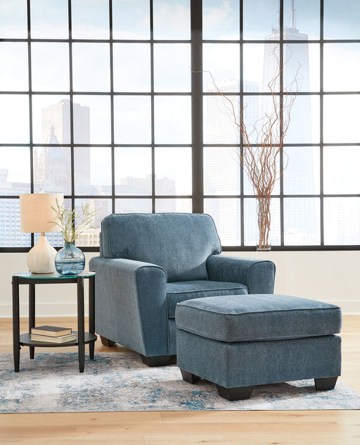 Cashton - Living Room Set - Premium Stationary Chair & Ottoman from Signature Design by Ashley® - Just $568! Shop now at Furniture Wholesale Plus  We are the best furniture store in Nashville, Hendersonville, Goodlettsville, Madison, Antioch, Mount Juliet, Lebanon, Gallatin, Springfield, Murfreesboro, Franklin, Brentwood