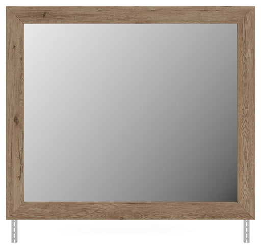 Oliandon - Bedroom Mirror - Light Brown – Mirrors by Signature Design by Ashley® at Furniture Wholesale Plus , Nashville furniture store