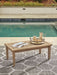 Carter Hall - Rectangular Cocktail Table - Beige – Coffee Tables by Signature Design by Ashley® at Furniture Wholesale Plus , Nashville furniture store