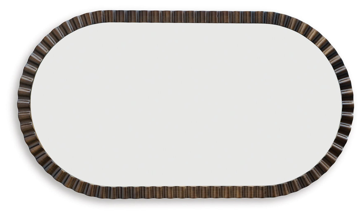 Clorington - Accent Mirror - Dark Brown – Accent Mirrors by Signature Design by Ashley® at Furniture Wholesale Plus , Nashville furniture store