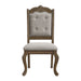 Madison Park - Dining Side Chair (Set of 2) - Walnut / Beige – Chair Sets by Elements International at Furniture Wholesale Plus , Nashville furniture store