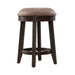 Paradise Valley - Upholstered Console Stool - Saddle Brown – Counter Height (24"-27") by Liberty Furniture at Furniture Wholesale Plus , Nashville furniture store