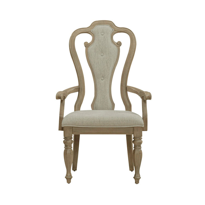 Magnolia Manor - Splat Back Upholstered Chair – Arm Chairs by Liberty Furniture at Furniture Wholesale Plus , Nashville furniture store