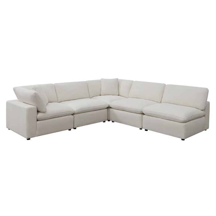 Cloud - Sectional Sofa – Stationary Sectionals by Elements International at Furniture Wholesale Plus , Nashville furniture store