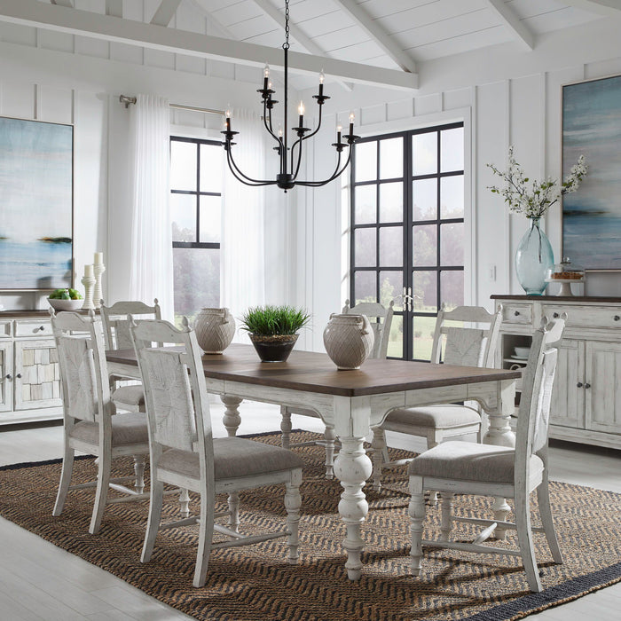 River Place - Rectangular Table Set – 5 Piece Dining Room Sets by Liberty Furniture at Furniture Wholesale Plus , Nashville furniture store