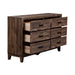 Ridgecrest - 6 Drawer Dresser - Cobblestone – Dressers by Liberty Furniture at Furniture Wholesale Plus , Nashville furniture store