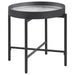 Ozella - Round Table With Hidden Storage Sandy – End Tables by Coaster Fine Furniture at Furniture Wholesale Plus , Nashville furniture store
