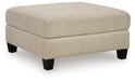 Steelwater Retreat - Oversized Accent Ottoman - Latte – Accent Ottomans by Benchcraft® at Furniture Wholesale Plus , Nashville furniture store