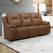 Callihan - Sofa P3 & ZW - York Butternut – Reclining Sofas by Liberty Furniture at Furniture Wholesale Plus , Nashville furniture store