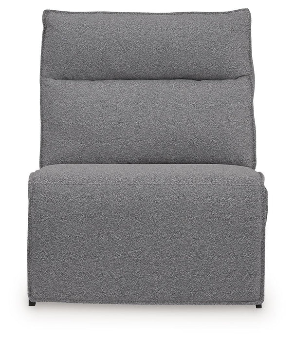 Modmax II - 8-Piece Power Reclining Sectional With LAF Press Back Power Chaise And Console - Salt And Pepper – Reclining Sectionals by Signature Design by Ashley® at Furniture Wholesale Plus , Nashville furniture store
