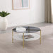 Jonelle - Round Glass Top Table – End Tables by CoasterEveryday at Furniture Wholesale Plus , Nashville furniture store