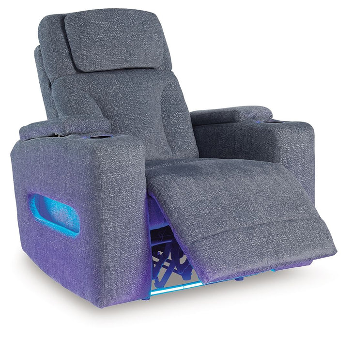 Studio Cave - Power Recliner - Steel – Reclining Chairs by Signature Design by Ashley® at Furniture Wholesale Plus , Nashville furniture store