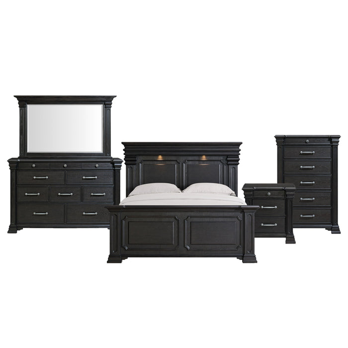 Kings Court - Bedroom Set – 3 Piece Bedroom Sets by Elements International at Furniture Wholesale Plus , Nashville furniture store