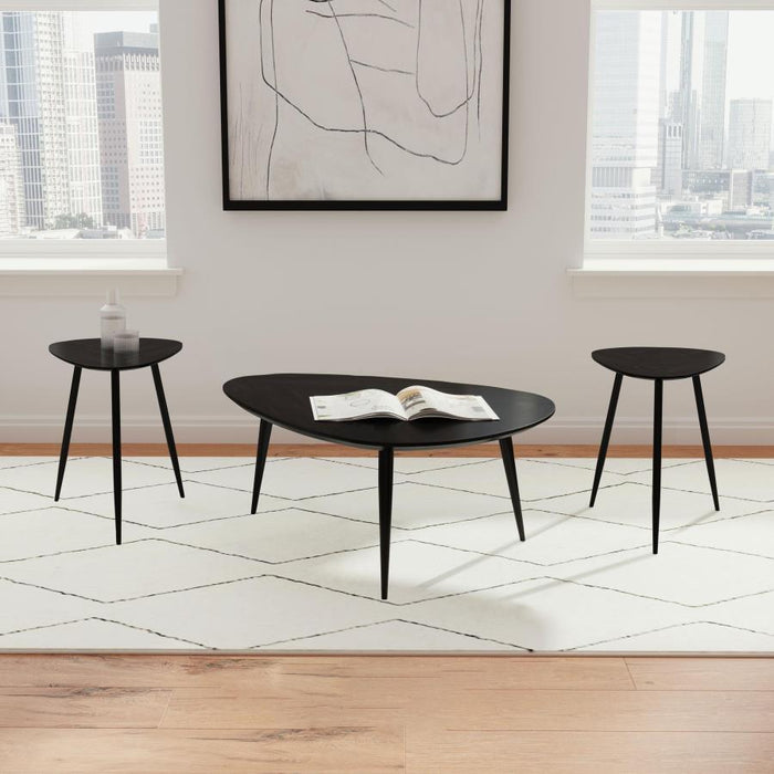 Odessa - Triangular Coffee And End Table Set – Table Sets by Coaster Fine Furniture at Furniture Wholesale Plus , Nashville furniture store