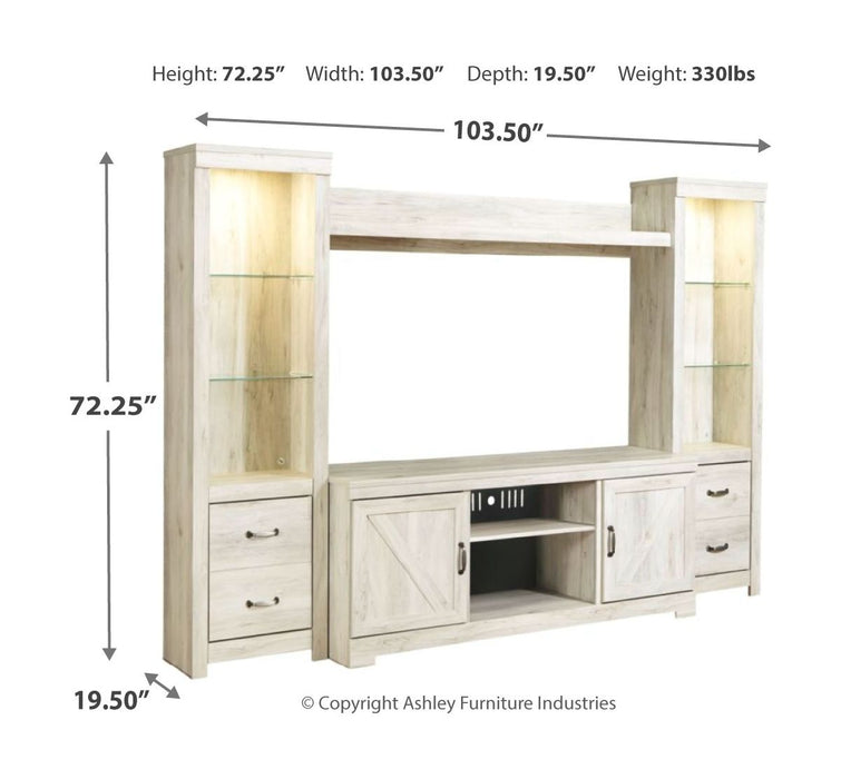 Bellaby - Entertainment Center – Entertainment Centers by Signature Design by Ashley® at Furniture Wholesale Plus , Nashville furniture store