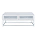 Chandra - Coffee Table With LED And Battery Pack - Glossy White – Coffee Tables by Elements International at Furniture Wholesale Plus , Nashville furniture store