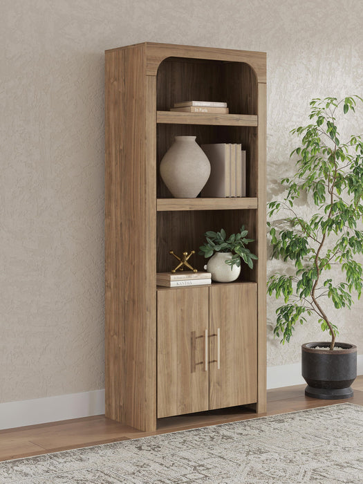 Dovander - Display Cabinet - Brown – Display Cabinets by Signature Design by Ashley® at Furniture Wholesale Plus , Nashville furniture store
