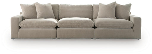 Maxton Heights - 3-Piece Sectional Sofa - Pebble – Stationary Sectionals by Benchcraft® at Furniture Wholesale Plus , Nashville furniture store
