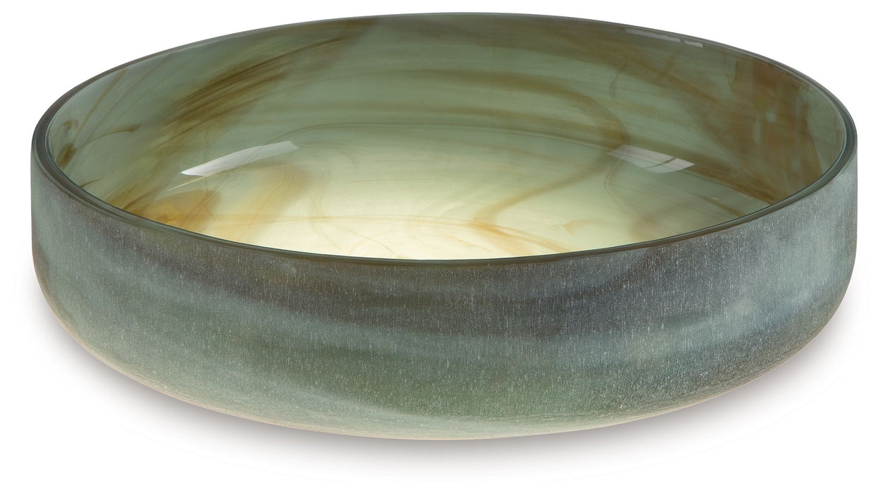 Bannington - Bowl - Sage Green – Plates & Bowls by Signature Design by Ashley® at Furniture Wholesale Plus , Nashville furniture store