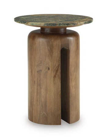 Caplow - Accent Table - Brown / Green – Accent Tables by Signature Design by Ashley® at Furniture Wholesale Plus , Nashville furniture store