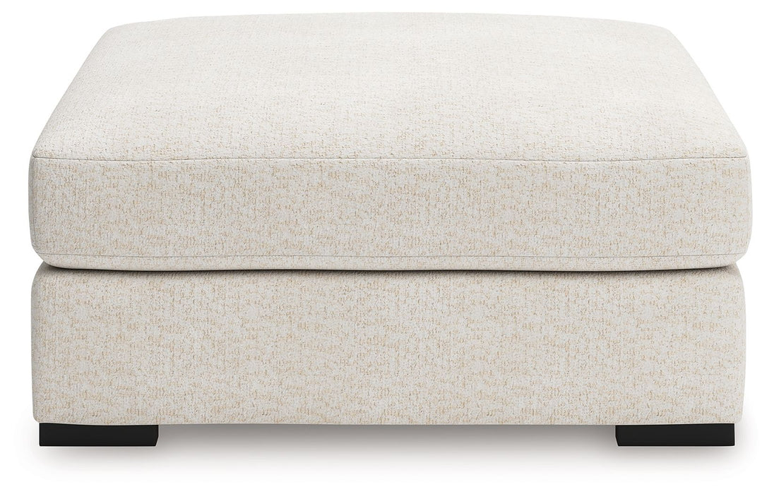 Donelson Creek - Oversized Accent Ottoman - Vanilla – Accent Ottomans by Benchcraft® at Furniture Wholesale Plus , Nashville furniture store