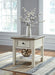 Bolanburg - Rectangular End Table - White / Brown / Beige – End Tables by Signature Design by Ashley® at Furniture Wholesale Plus , Nashville furniture store