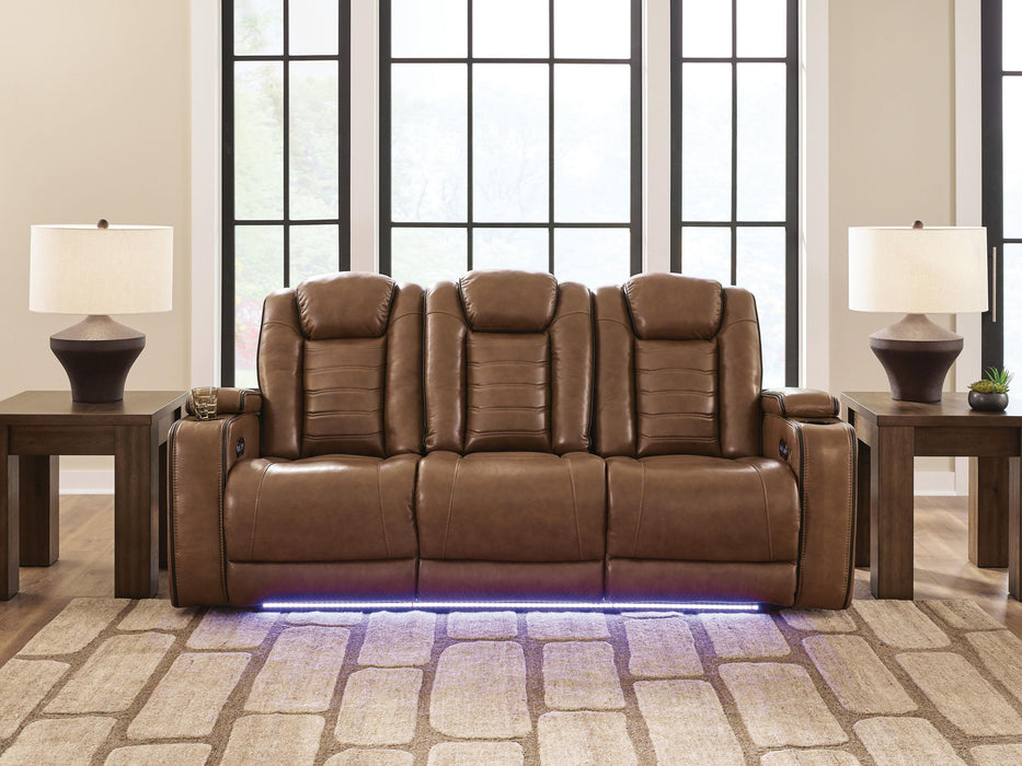Gruaro - Power Reclining Sofa With Adjustable Headrest - Amber – Reclining Sofas by Signature Design by Ashley® at Furniture Wholesale Plus , Nashville furniture store