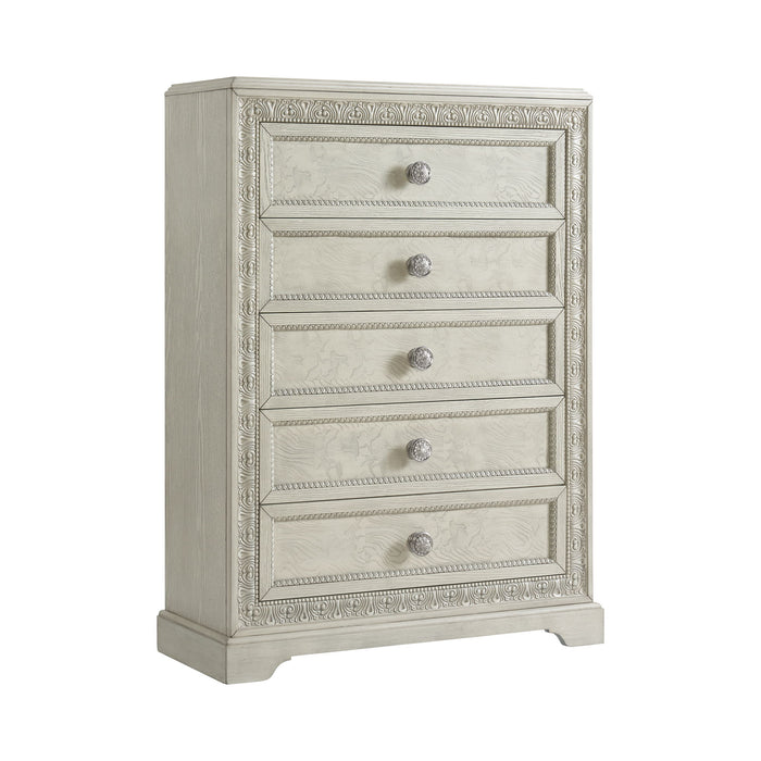 Romilly - Chest - White – Accent Chests by Elements International at Furniture Wholesale Plus , Nashville furniture store