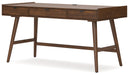 Lyncott - 3 Pc. - Home Office Desk, Chair, Bookcase - Brown – 3 Piece Home Office Sets by Signature Design by Ashley® at Furniture Wholesale Plus , Nashville furniture store
